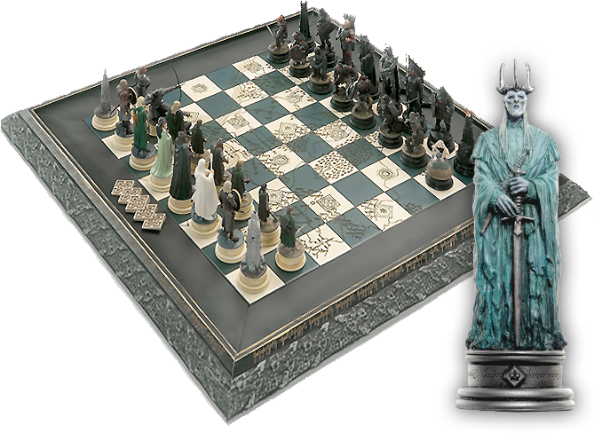 Lord Of The Rings Chess Collection - Ajedrez Lord Of The Rings (680x500), Png Download