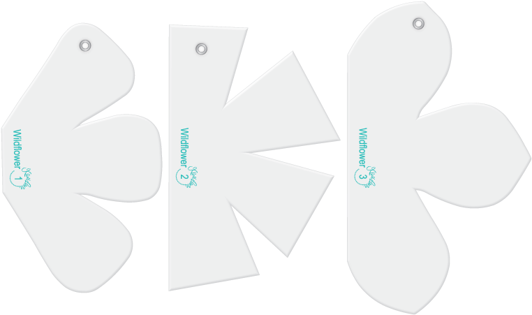 Wildflower Designer Template Accessory Set - Designer (800x620), Png Download