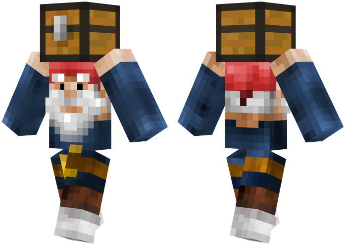 Treasure Gnome - Medic Minecraft Skin (716x514), Png Download