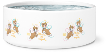 Dog Bowl - I'm The Top Dog Novelty Dog Bowl, For Puppies And Adults (394x394), Png Download