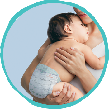 Cover Image - Size 3 Pampers Pure (350x350), Png Download