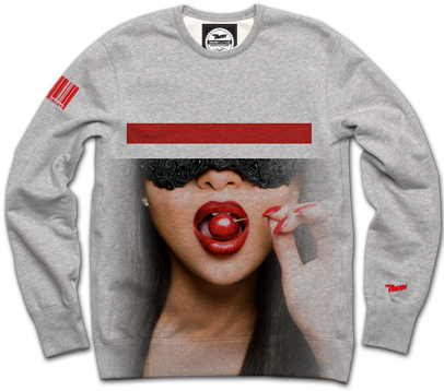 Blindfold Crewneck - Graphic Crewnecks (406x406), Png Download