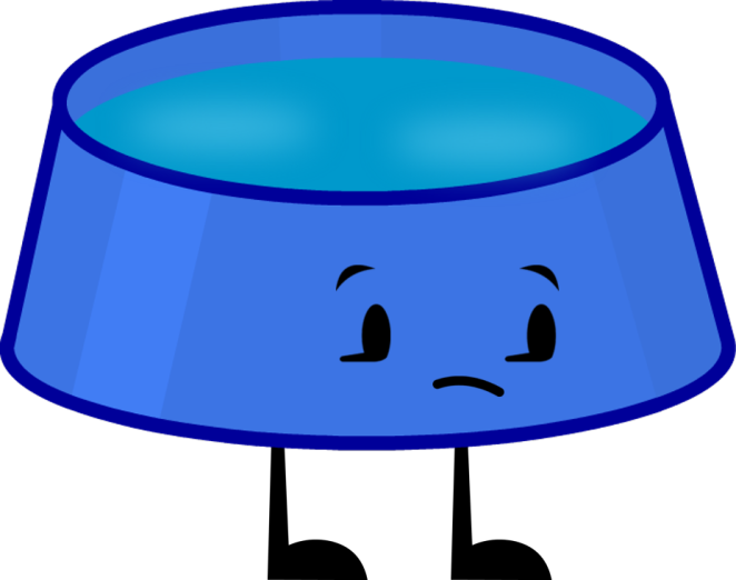 Dog Bowl Pose (662x522), Png Download