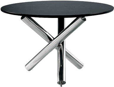 Mesa Modern Round Dining Table - Modern Round Table Png (400x400), Png Download
