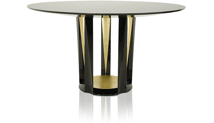 Nola Round Table - Hellman Chang Nola Table (700x513), Png Download
