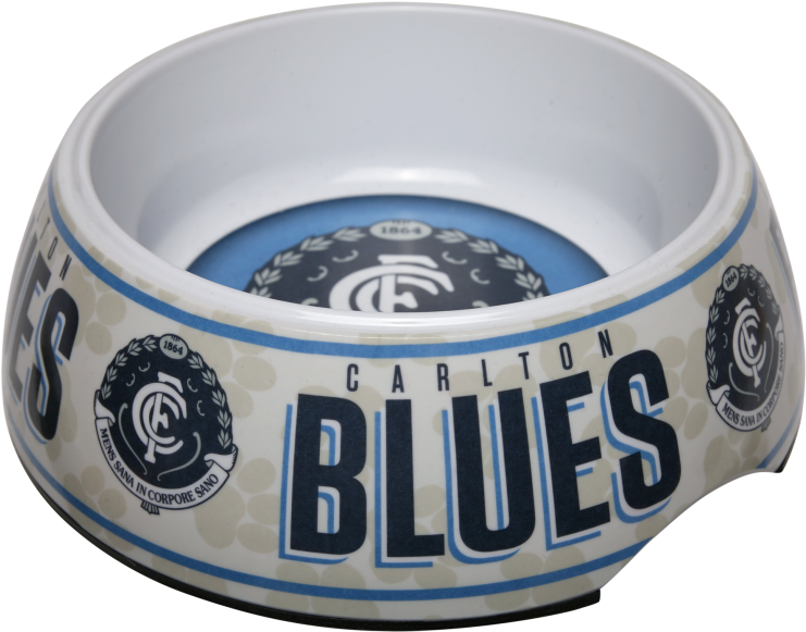 Carlton Blues Supporter Dog Bowl - Carlton Blues 2017 Supporter Dog Bowl (740x740), Png Download