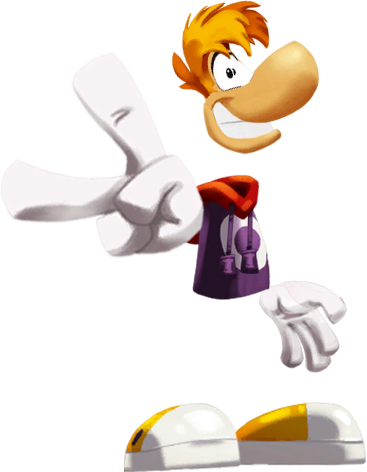Rayman - Rayman Legends Rayman (367x472), Png Download