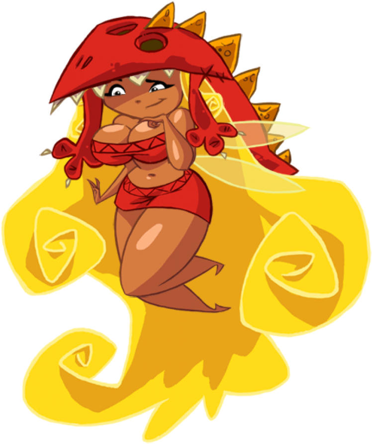 Rayman Edith Up (834x960), Png Download