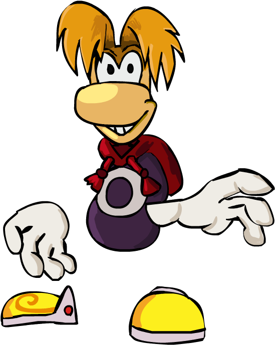 Rayman - Rayman Smash Bros Crusade (700x700), Png Download