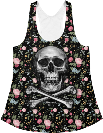 Flowers Are For Deceased Women's Racerback Tank - Diwi Large Sizes 10 X 7 275 Inches Bible Cover Quilted (480x480), Png Download