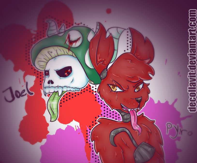 Joel / Pyrocynical Fanart By Decollavit On Deviantart - Joel Pyrocynical (815x673), Png Download