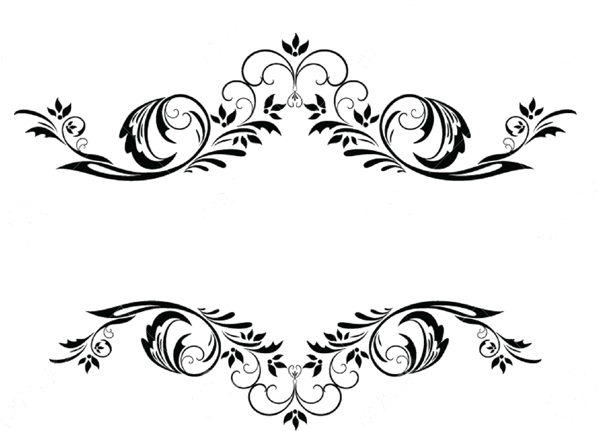 Arabesco - Vintage Header Vector (1300x942), Png Download