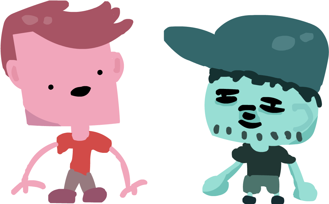 I Drew Matt Magee And Ryan Watson - Cartoon (1280x720), Png Download
