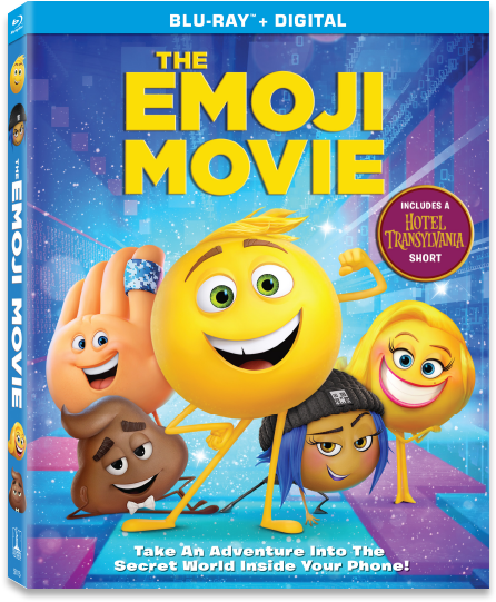 Emoji Movie Blu Ray (500x600), Png Download