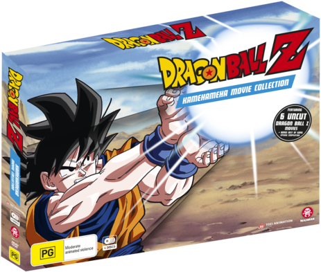 Dragon Ball Z - Dragon Ball Z Kamehameha Movie Collection (516x724), Png Download
