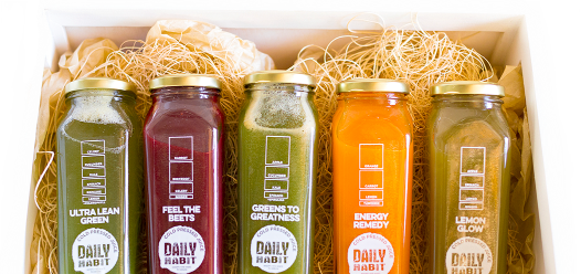 2017 Daily Habit Juice Store - Ade (526x248), Png Download