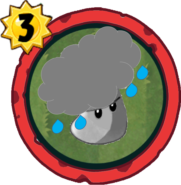 It's Raining Sporesh - Plants Vs. Zombies (598x609), Png Download