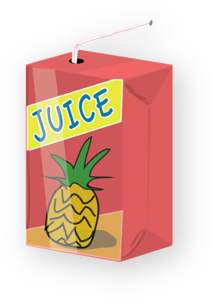 Carton Juicebox Pineapple Z 500 03 - Portable Network Graphics (1000x1000), Png Download