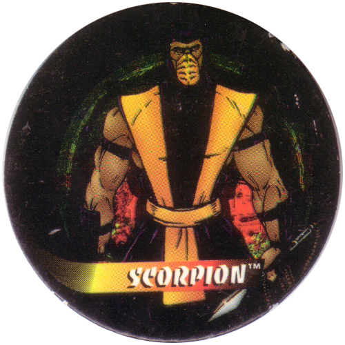 Mortal Kombat Scorpion - Mortal Kombat Scorpion Cake (500x500), Png Download