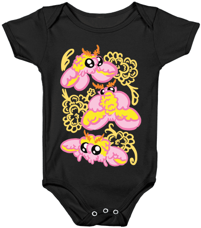 Rosy Maple Moths Baby Onesy - Onesie (484x484), Png Download