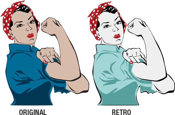 Rosie The Riveter - Rosie The Riveter Clipart Transparent (600x400), Png Download