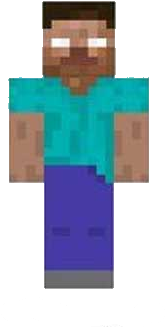 I Know Herobrine Is Removed, But I Always Have The - Minecraft Herobrine (350x350), Png Download