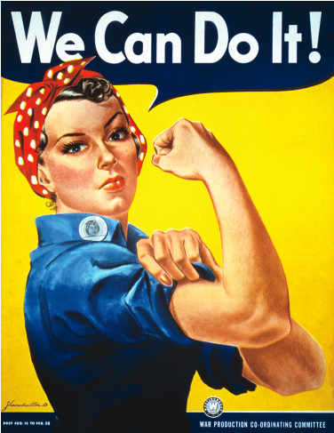 Rosie - Rosie The Riveter (729x486), Png Download