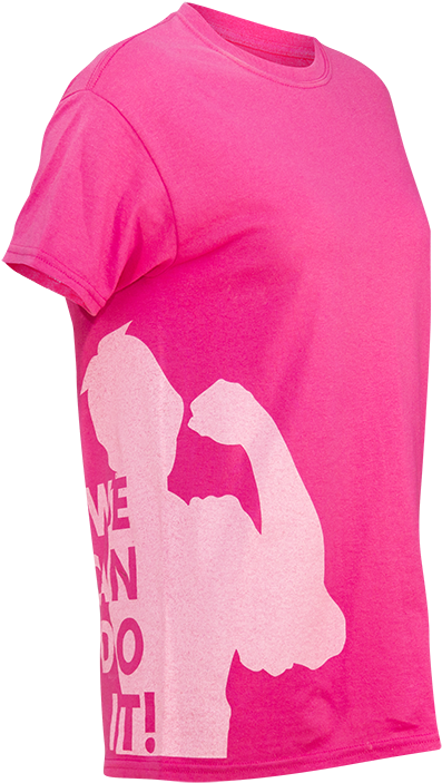 Rosie The Riveter Running Shirt - Brainstorm Gear Unisex Rosie The Riveter Tech Shirt (750x750), Png Download