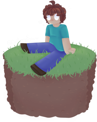 Transparent Herobrine For All Of Your Herobrine Needs - Birthday Cake (400x504), Png Download