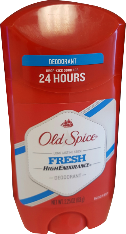 Old Spice Deodorant - Old Spice High Endurance Deodorant, Fresh 3 Oz Each (437x808), Png Download
