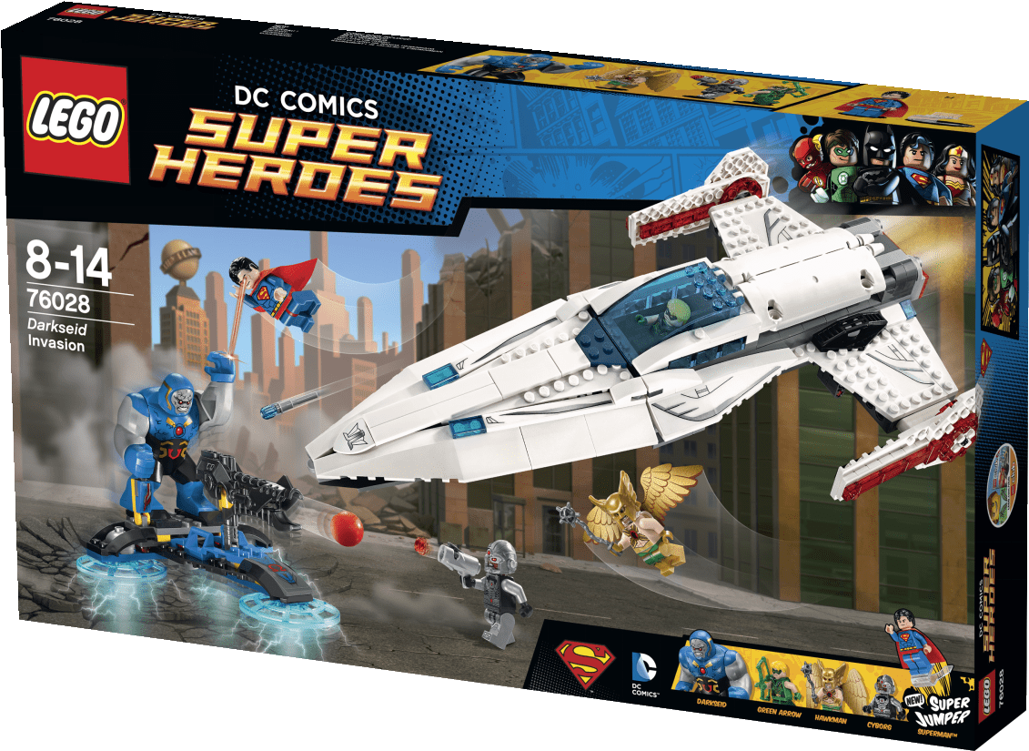 76028 - Lego Dc Comics Super Heroes Darkseid Invasion (1200x1200), Png Download