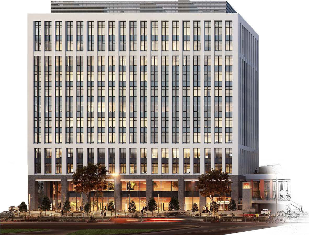 Gf M 1 2 3 4 5 6 7 8 9 - Office Building Png (1191x898), Png Download