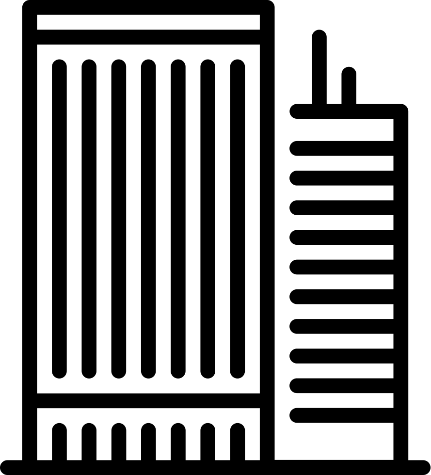 Office Building Vector - Predio Comercial Icone (400x400), Png Download