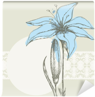 Pastel Floral Background, White Lace Frame For Text - Luxury Feelings Ep - Funkware - Download (400x400), Png Download