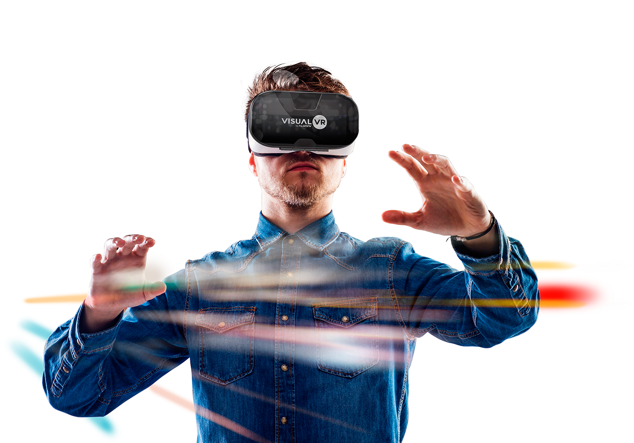 Image 1 Image - 3 D Vr Headset Virtual Reality Glasses By Glyby (1720x898), Png Download