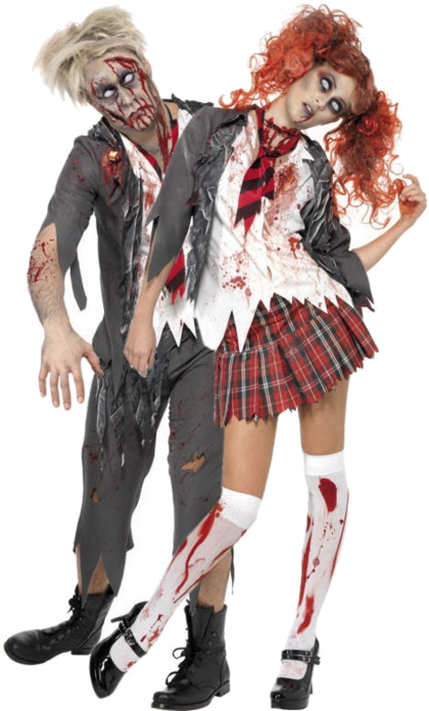 His And Hers Halloween Costumes Uk (500x793), Png Download
