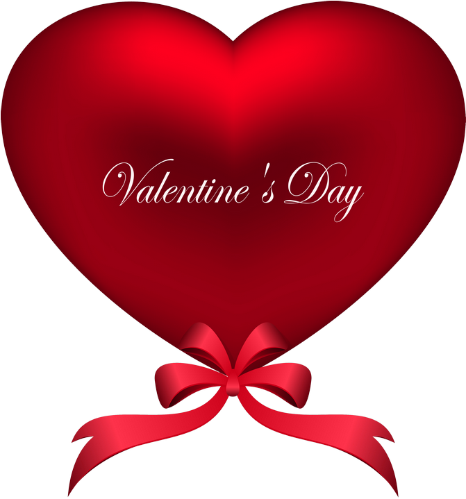 Valentine Hearts (710x760), Png Download