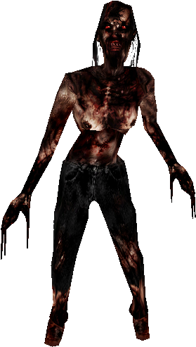The Gallery For Gt Zombie Girl Png - Killing Floor 2 Invisible Zombie (292x496), Png Download
