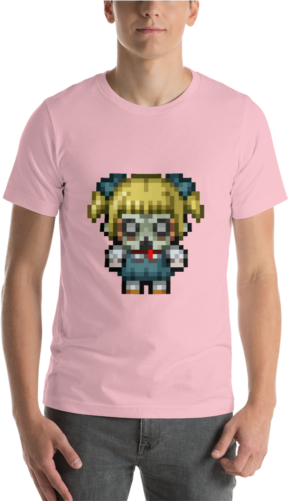 Zombie Girl - Shirt (1000x1000), Png Download
