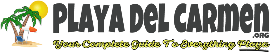 Your Source For Everything Playa Del Carmen - Playa Del Carmen Logo (1000x208), Png Download