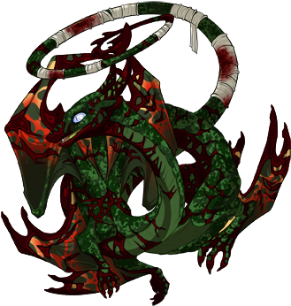 42551675 350 - Creepy Dragons (350x350), Png Download
