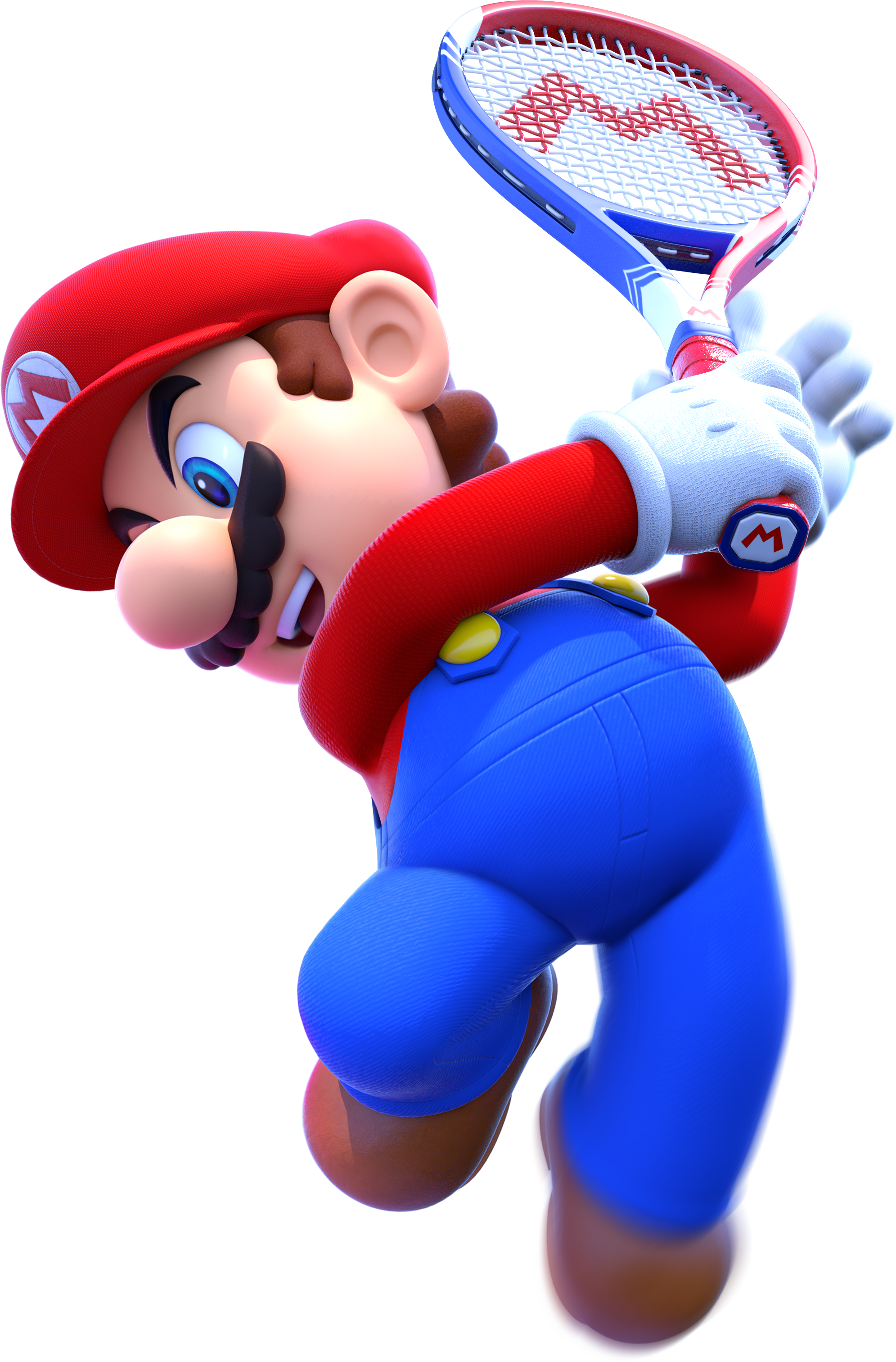 Mario - Mario Tennis Ultra Smash Mario (1991x3025), Png Download