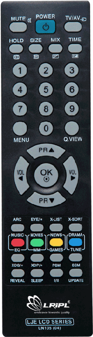 Lcd Remote Control Png (467x700), Png Download