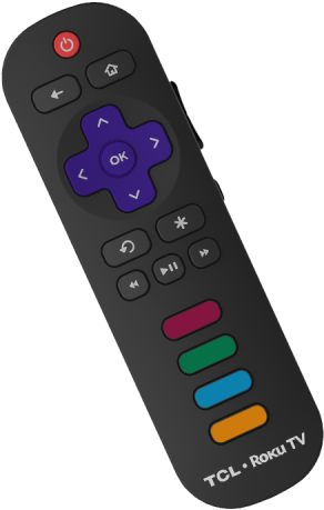 Easy To Use Remote - Tcl 32s3750 - 32" Led Smart Tv - 720p (480x480), Png Download