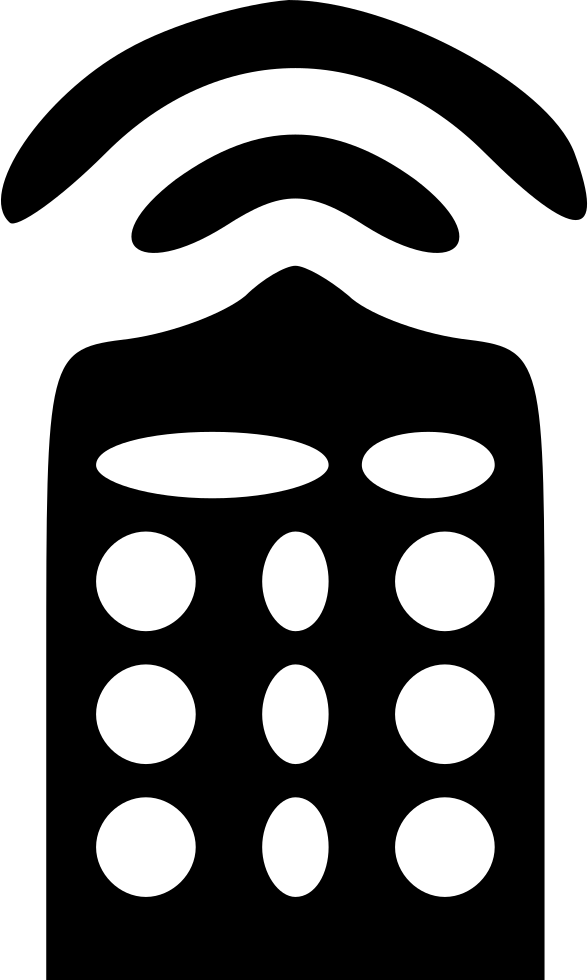 Tv Remote - - Hotel (588x980), Png Download