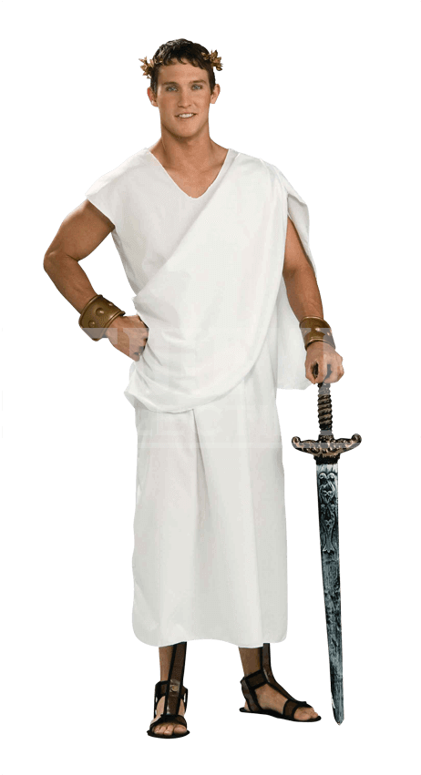Men's Toga Costume (850x850), Png Download