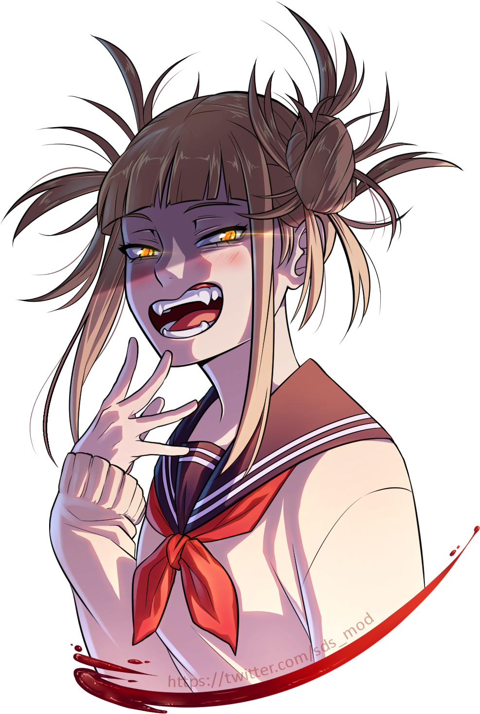 Toga Himiko From Boku No Hero Academia - Transparent Himiko Toga (1063x1491), Png Download