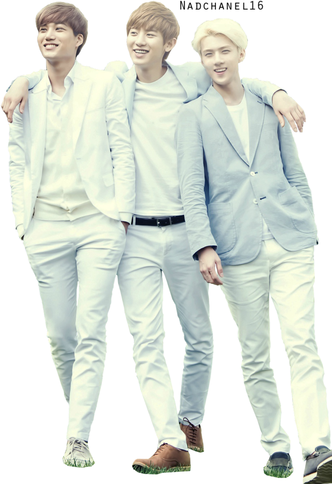 Chanyeol Sehun Png - Gentleman (730x1095), Png Download