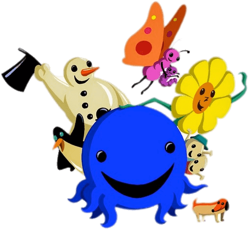 Oswald The Octopus And His Friends Png - Oswald The Octopus (640x596), Png Download