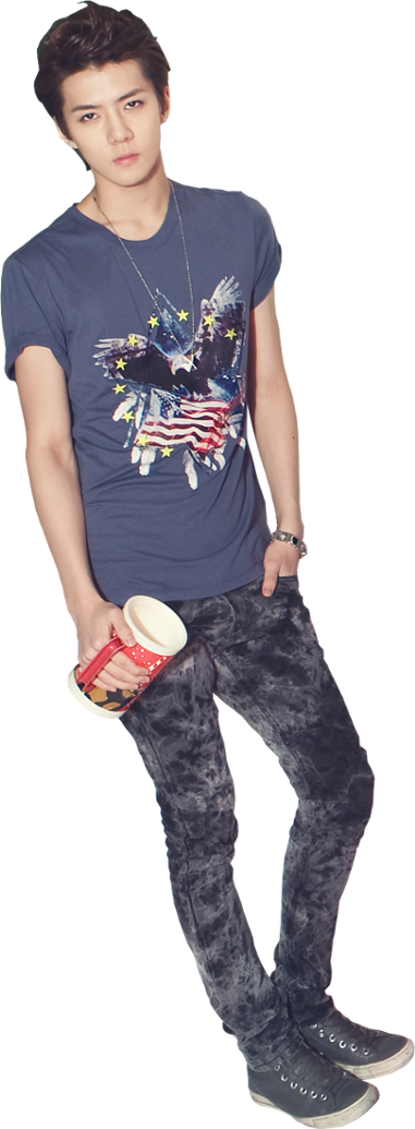 Tv Shows - Sehun (381x1035), Png Download